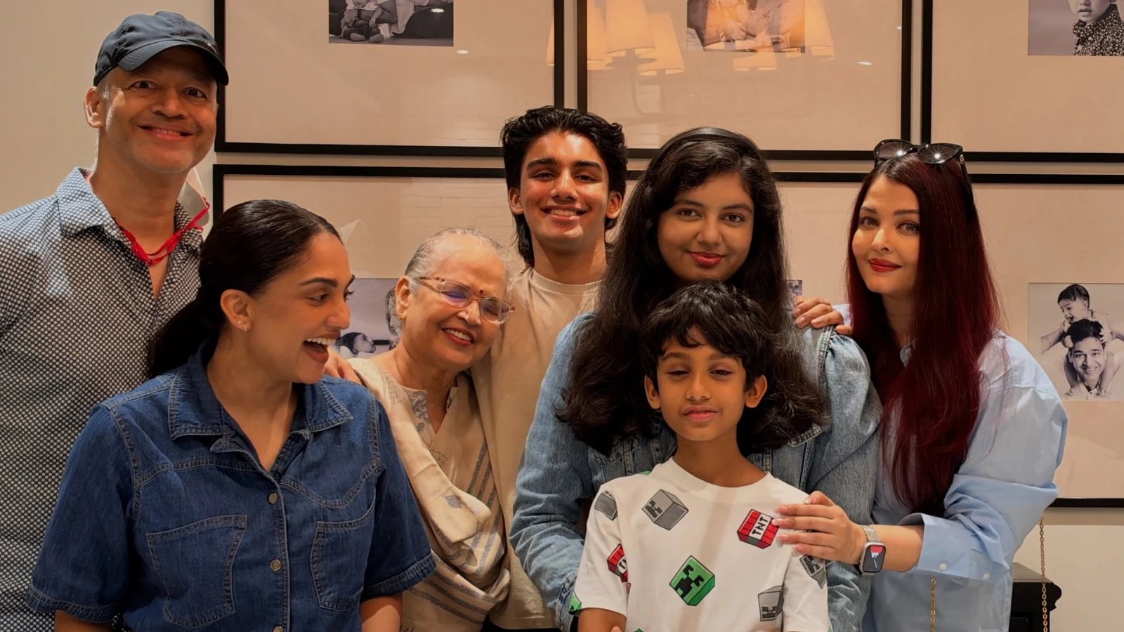 Aishwarya Rai Bachchan twinned with daughter Aaradhya in nephew's birthday celebration