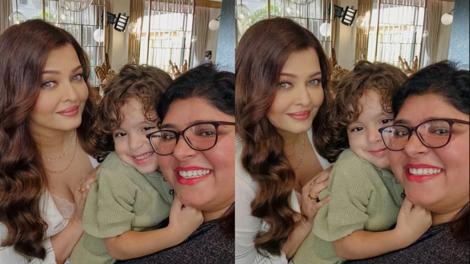 Aishwarya Rai Bachchan's Young Co-Star Shares BTS Pics From Ad Film Shoot: "World's Most Beautiful Woman"