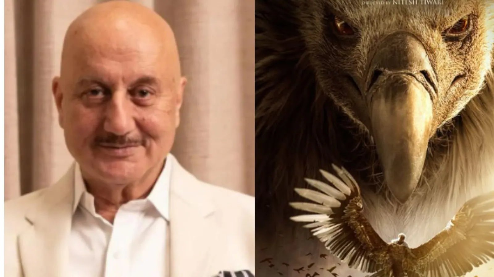Anupam Kher will give his voice as Jatayu in Nitesh Tiwari's film Ramayana