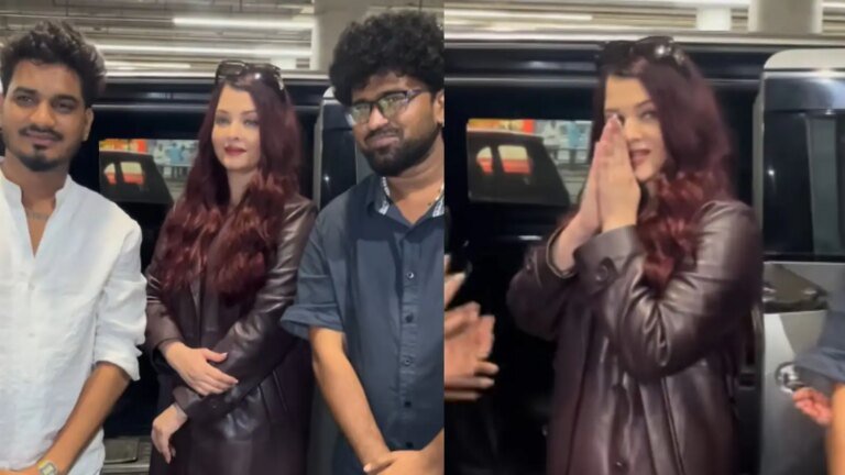 'Come to group me': Aishwarya Rai's sweet gesture after Paris Fashion Week wins the Mumbai paps