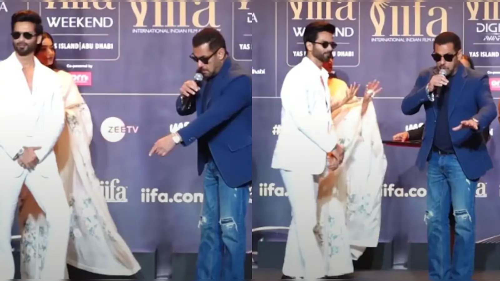 'Didn't touch my feet': Salman Khan teased Shahid Kapoor at IIFA event