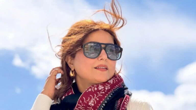 'I had a runny nose every day': Hina Khan reveals health struggles during Ladakh trip
