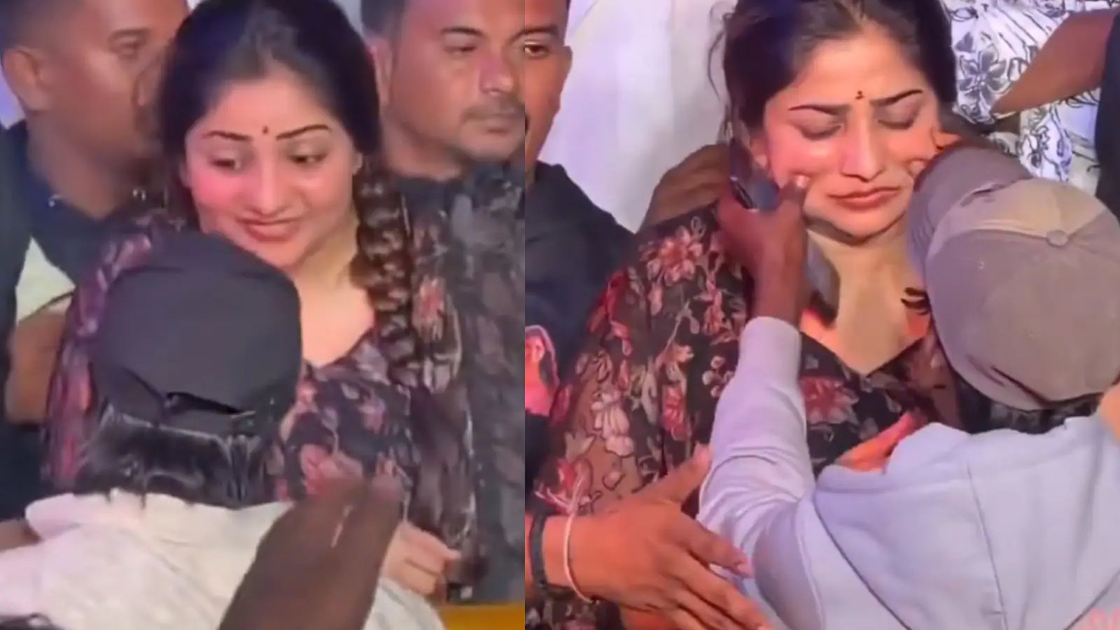 Kannada actress Rachita Ram was shocked when a fan grabbed her while taking a selfie, the video went viral