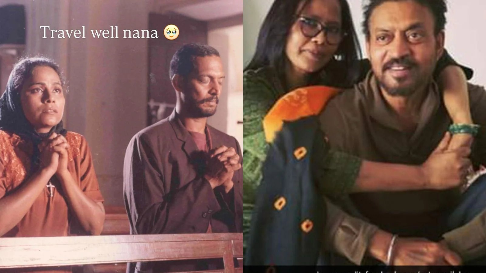 "Me, Irrfan and you abuse me.": Sutpa Sikdar's tribute to Nana Patekar
