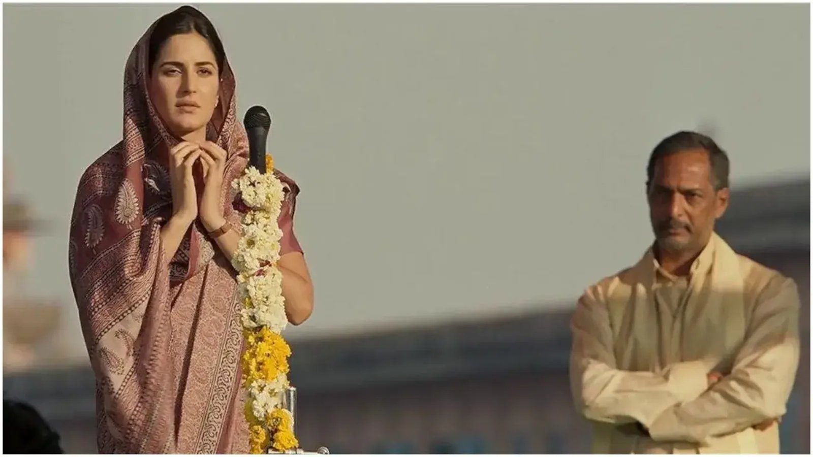 Meanwhile, how Nana Patekar calmed down Katrina Kaif strategy shoot