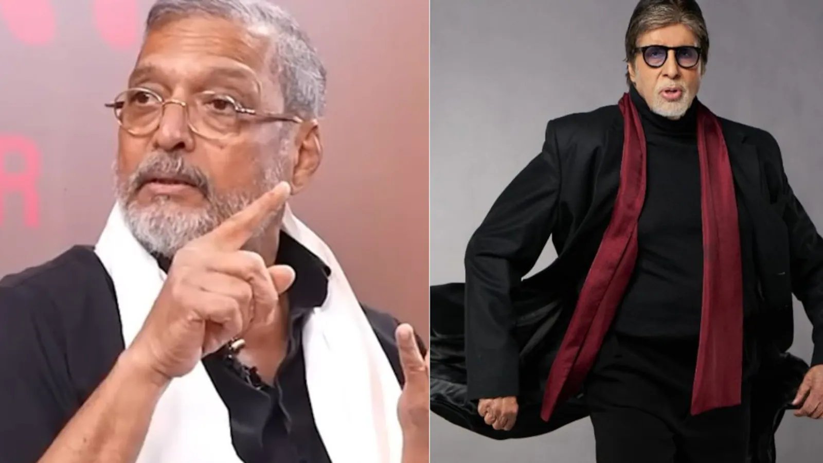 Nana Patekar wanted Rs 1 more than Amitabh Bachchan's fee to work with him, recalls Dristim 3 the actor