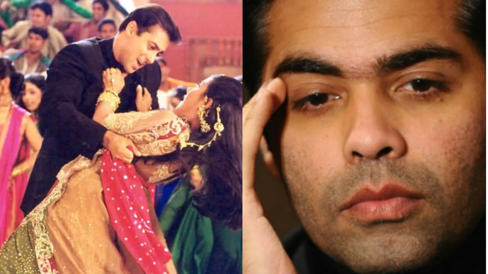 Salman Khan wanted to wear ripped jeans Something happens The song made Karan Johar cry