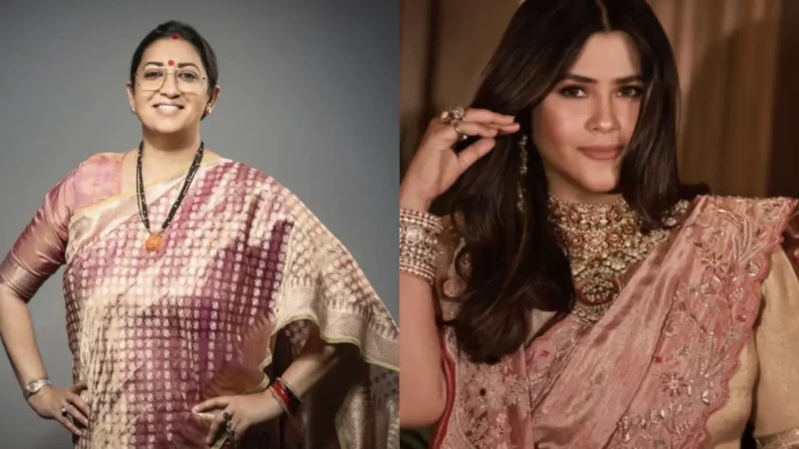Smriti Irani bids farewell to Ekta Kapoor Because mother-in-law is always daughter-in-law 2