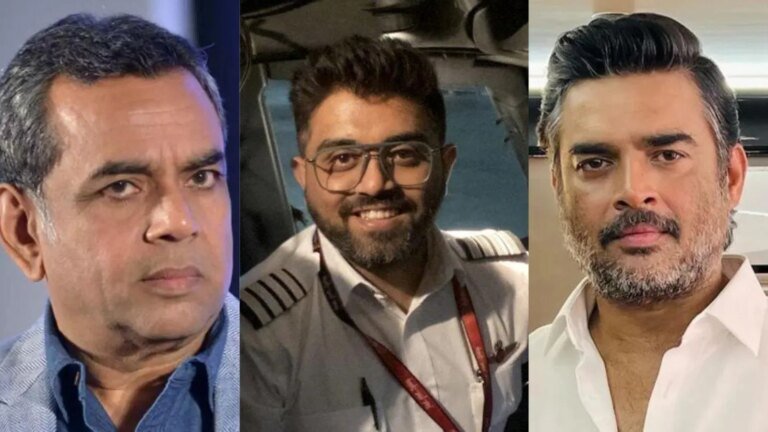 'True Hero': Paresh Rawal, R Madhavan, Vijay Deverakonda welcome Captain Samit Machar after Flydubai incident