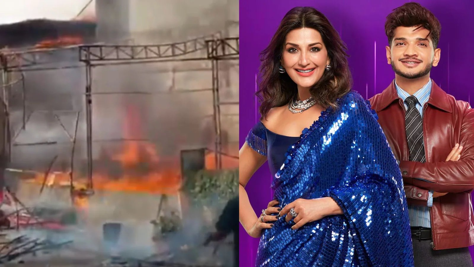 Video: A fire broke out Pati Patni and Panga Season 2 is set in the film city of Mumbai
