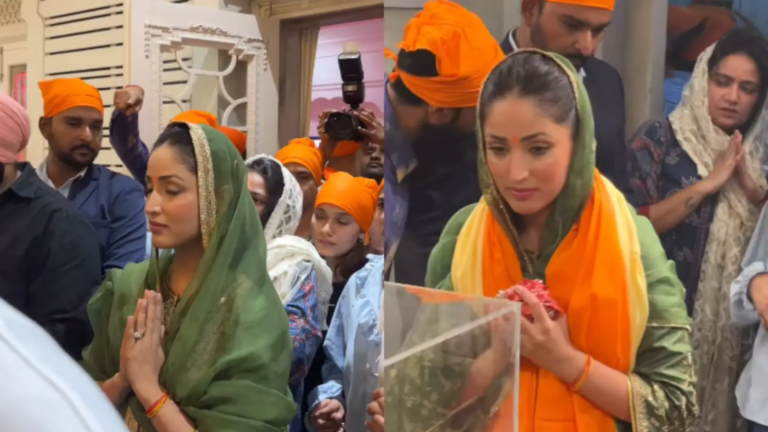 Watch: Yami Gautam visits Patna Sahib Gurdwara new