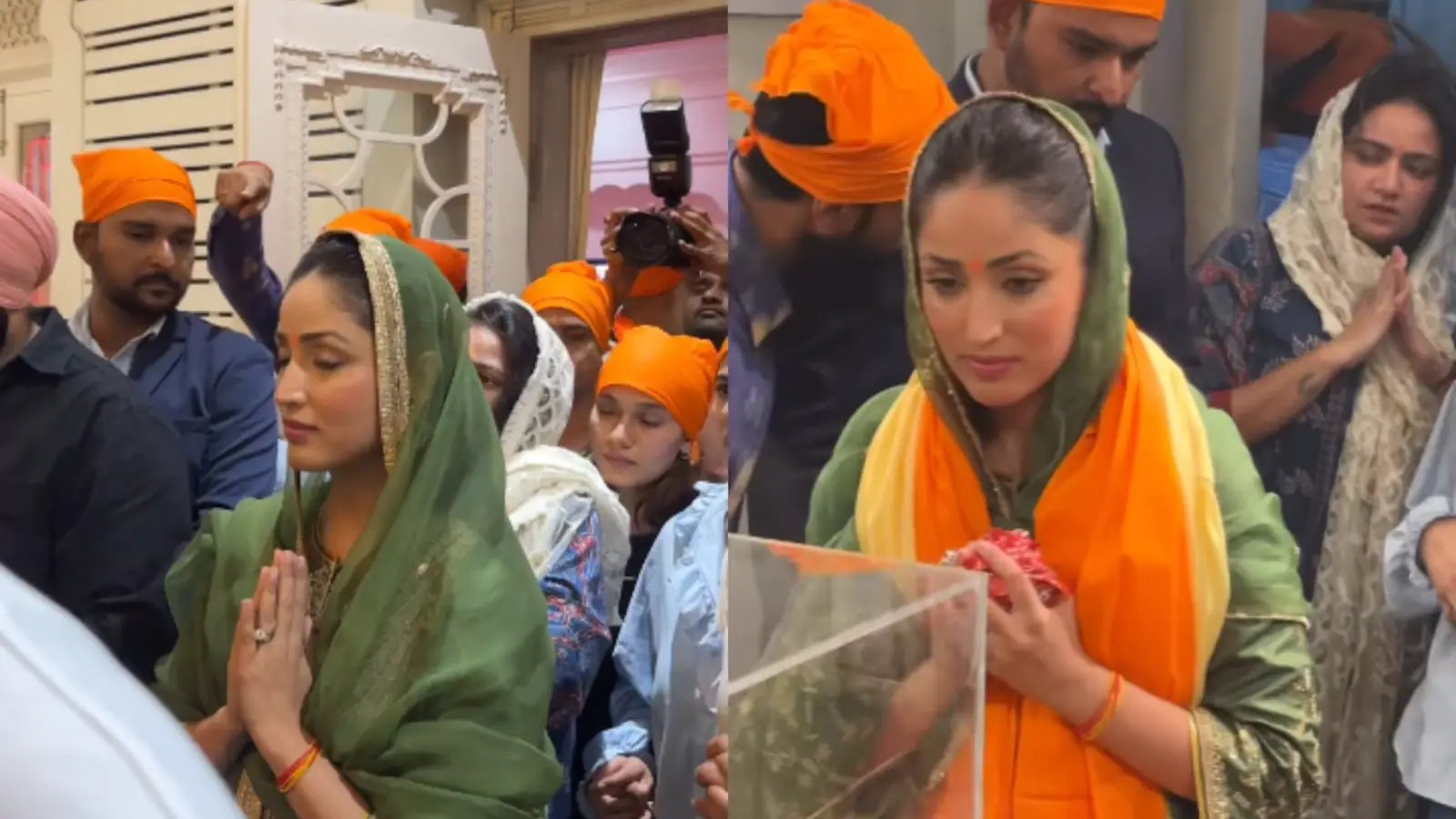 Watch: Yami Gautam visits Patna Sahib Gurdwara new