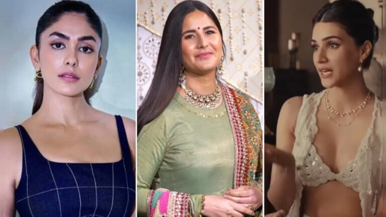 "Women are always judged": Mrunal Thakur stands up to Katrina Kaif, Kriti Sanon over cruel trolling